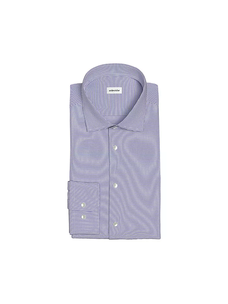 SEIDENSTICKER | Camicia Shaped Fit | Blu scuro