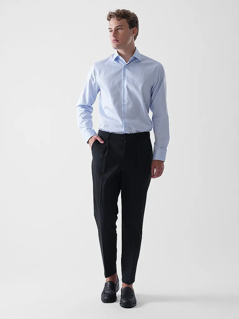 SEIDENSTICKER | Camicia Slim Fit | Blu chiaro