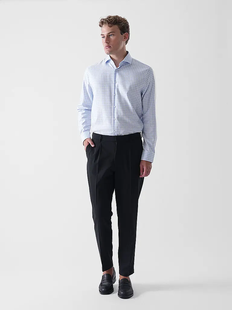 SEIDENSTICKER | Camicia Slim Fit | Blu chiaro