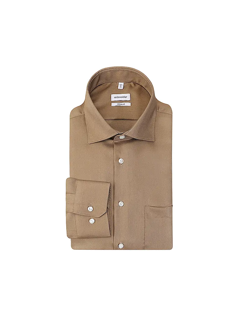 SEIDENSTICKER | Camicia | Marrone chiaro