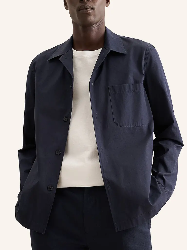 SEIDENSTICKER | Overshirt | Blu scuro