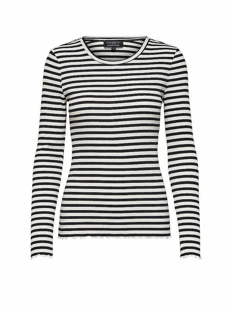 Langarmshirt SLFANNA nero XL