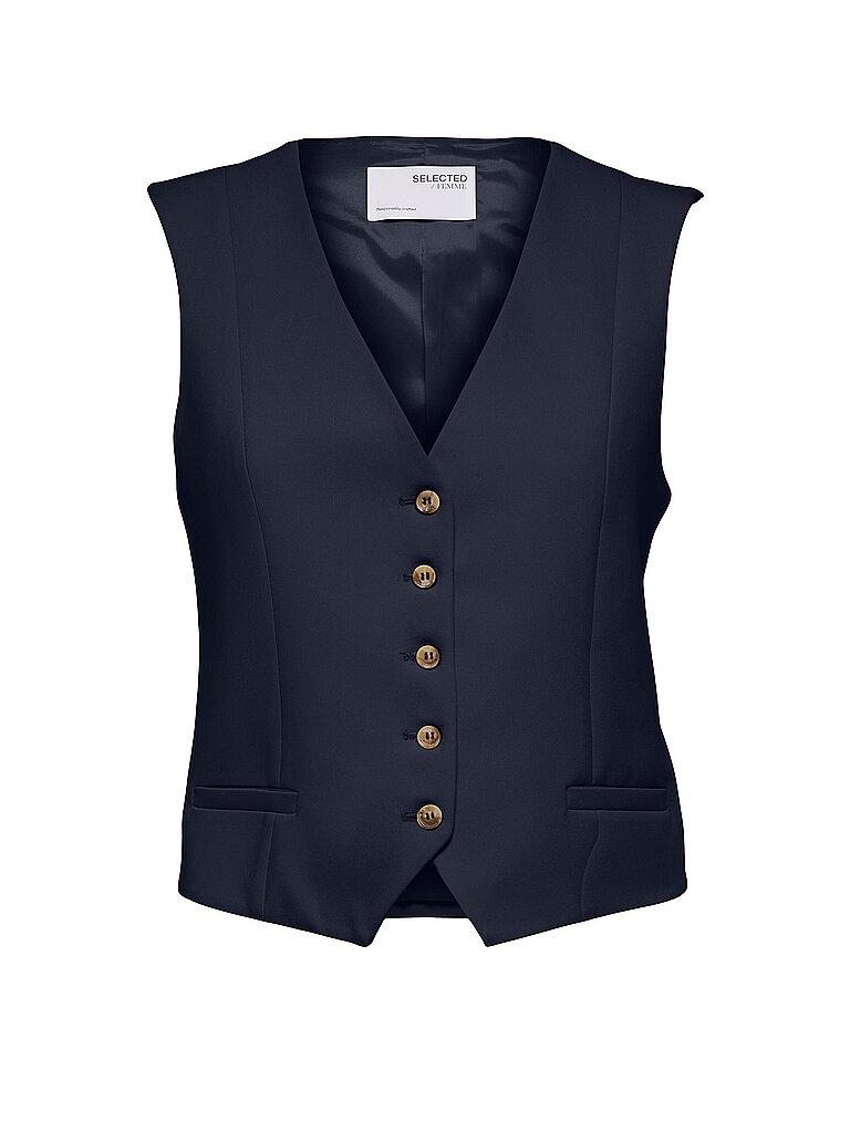 Gilet SLFRITA blu 40