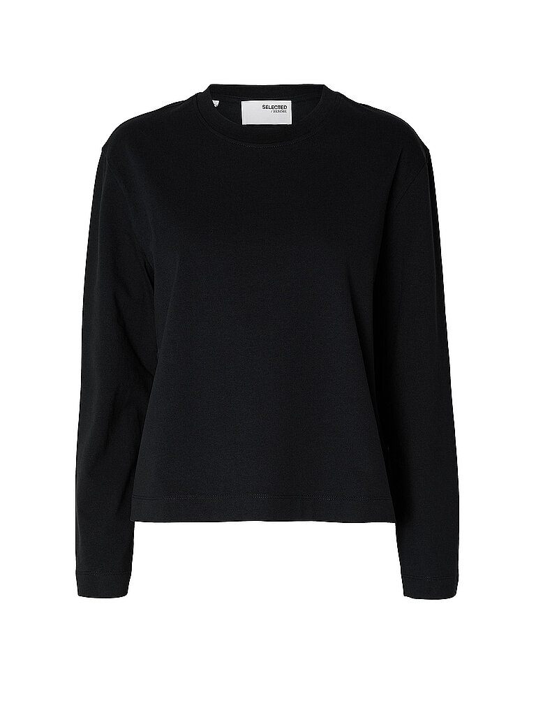 Maglietta a maniche lunghe SLFESSENTIAL nero XL
