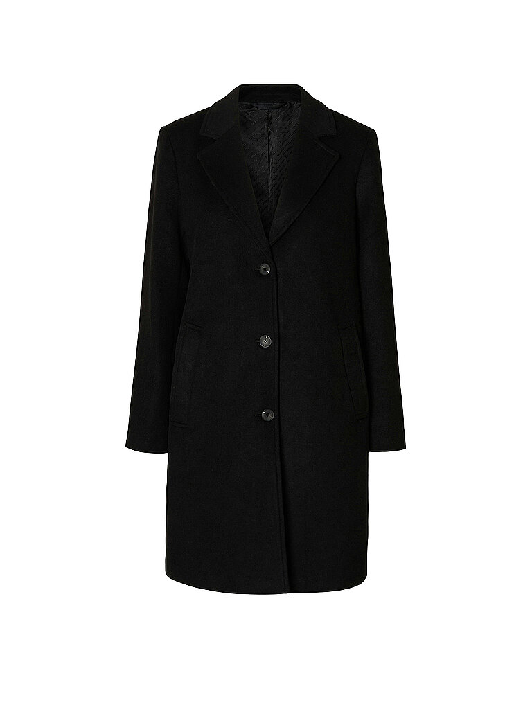 Cappotto di lana SLFSASJA nero 38