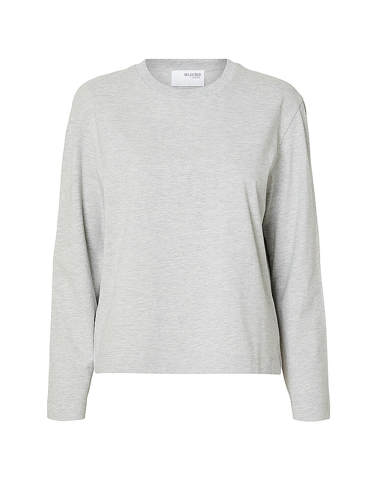 Maglietta a maniche lunghe SLFESSENTIAL grigio chiaro L