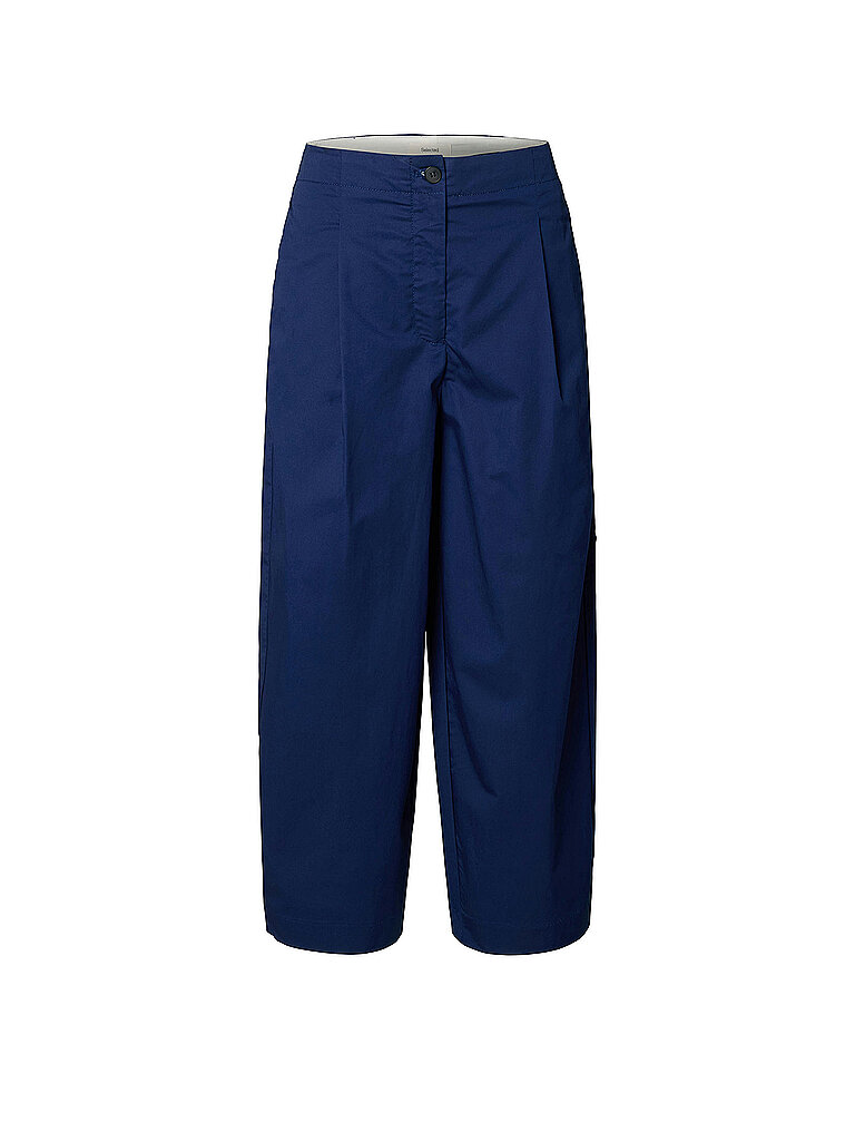 Pantaloni Barrel Leg SLFBARREL CARMEN blu 34/L32