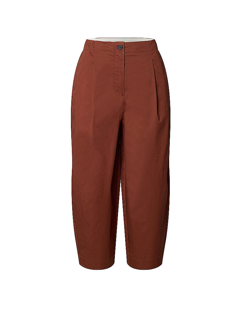 Pantaloni Barrel Leg SLFBARREL marrone 34/L32