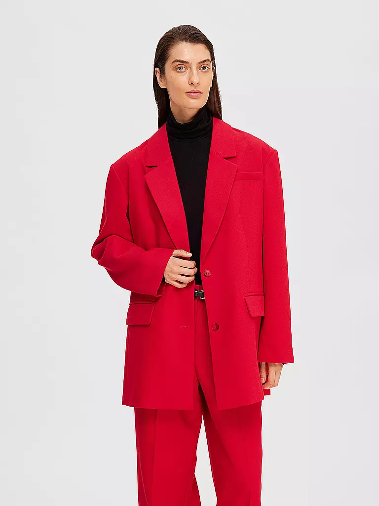 SELECTED FEMME | Blazer Oversized Fit  SLFMAGGIE | Rosso