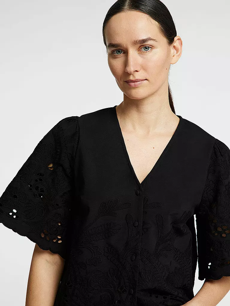 SELECTED FEMME | Blusa SLFDAHLIA BRODERI | Nero