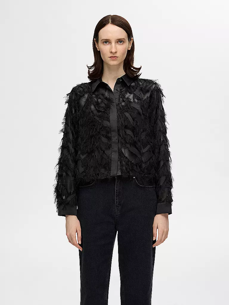 SELECTED FEMME | Bluse SLFMYLINE | Nero