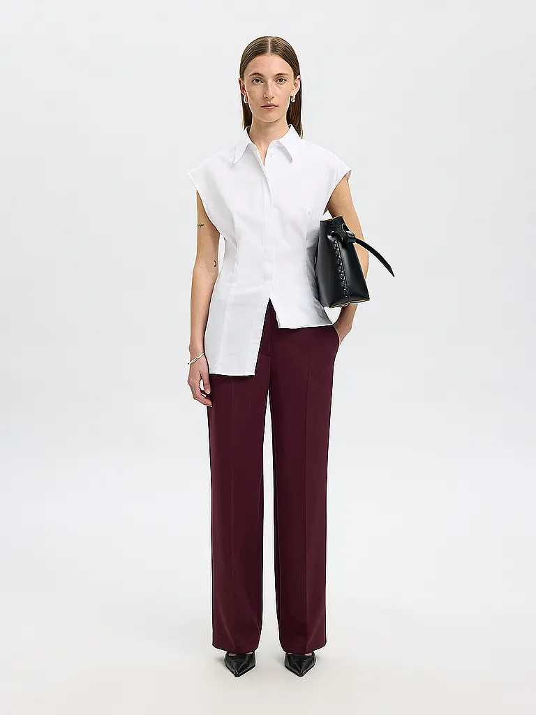 SELECTED FEMME | Businesshose SLFRITA | Rosso scuro