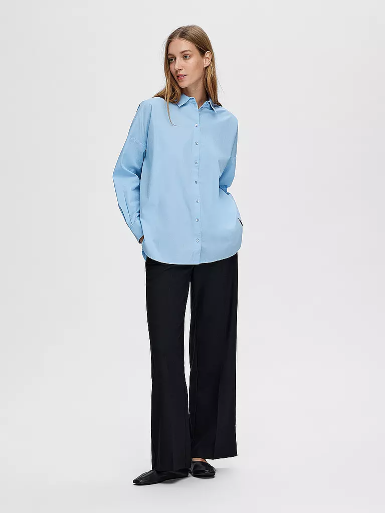 SELECTED FEMME | Camicia a blusa SLFDINA-SANNI | Blu chiaro