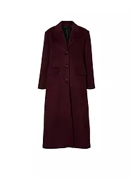 SELECTED FEMME | Cappotto di lana | Rosso scuro