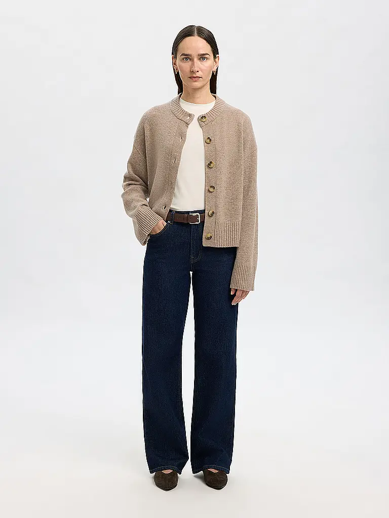 SELECTED FEMME | Cardigan SLFCILLE | Cammello