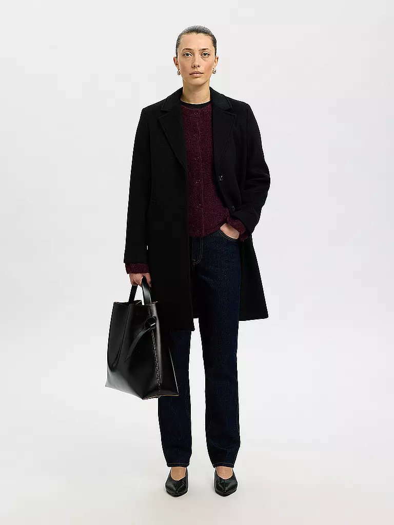 SELECTED FEMME | Cardigan SLFLULU | Rosso scuro