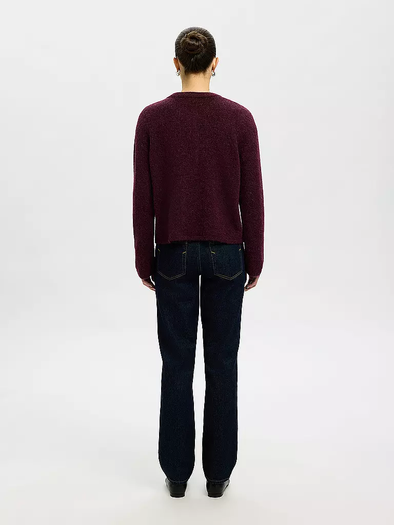 SELECTED FEMME | Cardigan SLFLULU | Rosso scuro