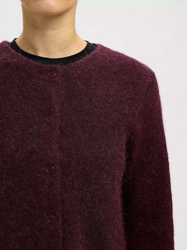 SELECTED FEMME | Cardigan SLFLULU | Rosso scuro