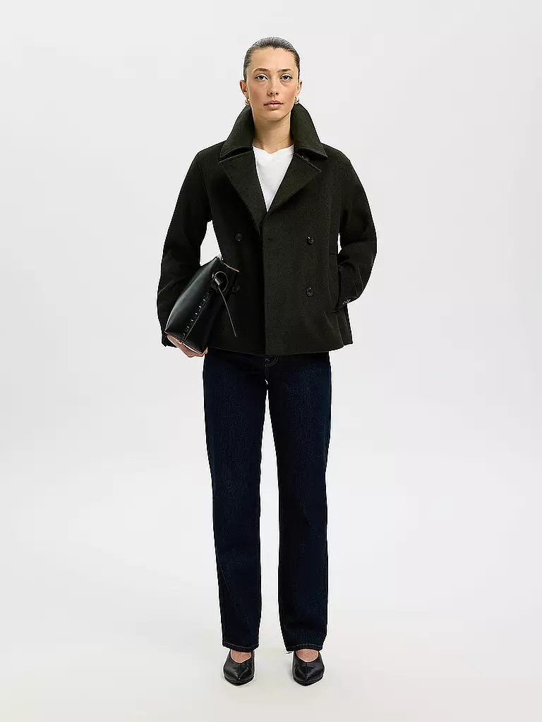 SELECTED FEMME | Giacca di lana SLFALMA | Oliva