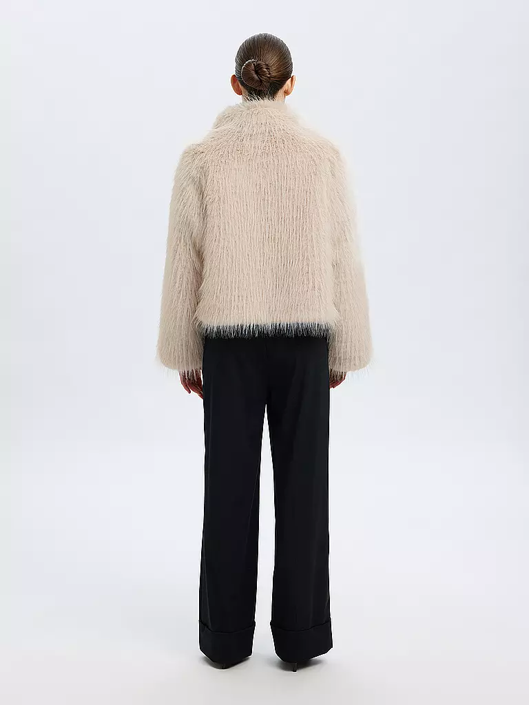 SELECTED FEMME | Giacca effetto pelliccia | 