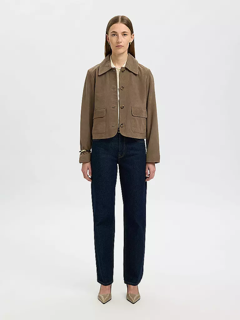 SELECTED FEMME | Giacca in pelle SLFKAYA SUEDE | 
