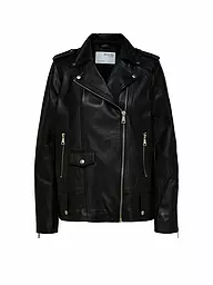 SELECTED FEMME | Giacca in pelle SLFMADISON | Nero