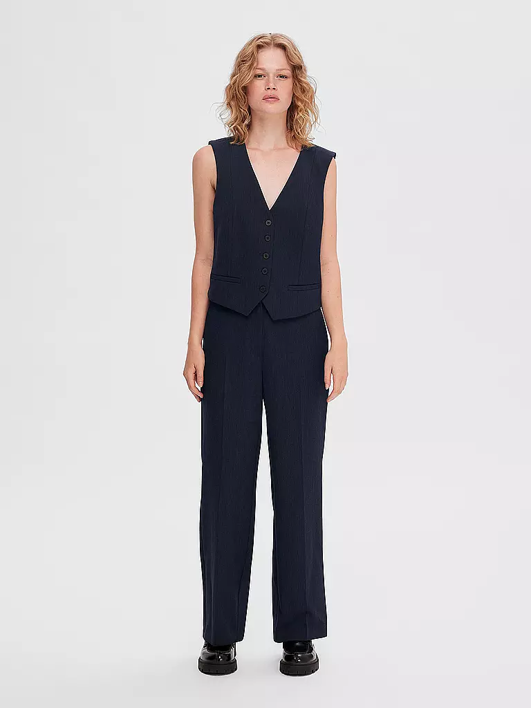 SELECTED FEMME | Gilet SLFRITA | Blu scuro