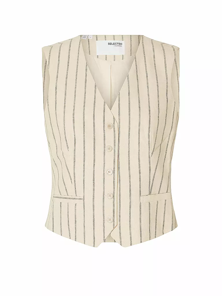 SELECTED FEMME | Gilet SLFTANIA-HILDA | Crema