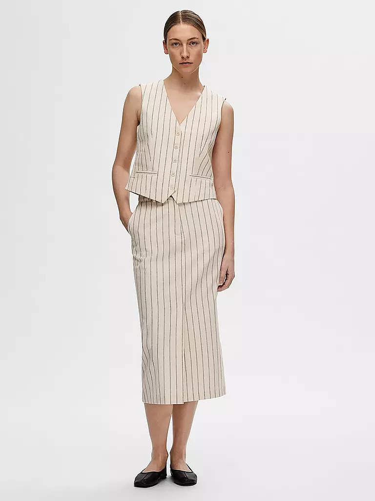 SELECTED FEMME | Gilet SLFTANIA-HILDA | Crema