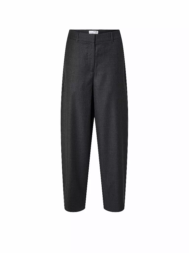 SELECTED FEMME | Highwaist Hose SLFLUAH  | Grigio