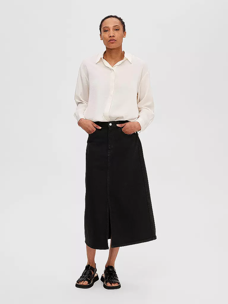 SELECTED FEMME | Jeansrock a vita alta SLFKRISTA | 