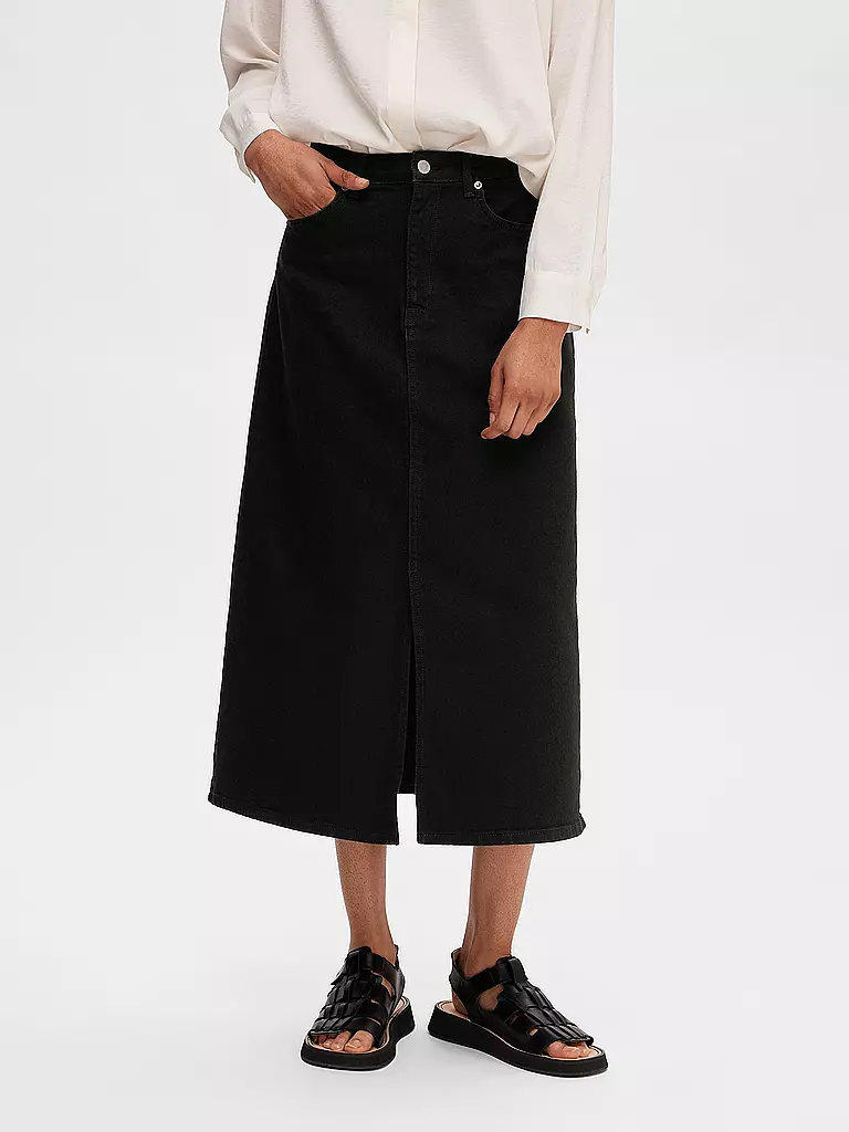 SELECTED FEMME | Jeansrock a vita alta SLFKRISTA | 