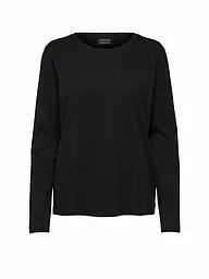 SELECTED FEMME | Langarmshirt " SLFSTANDARD " | Nero