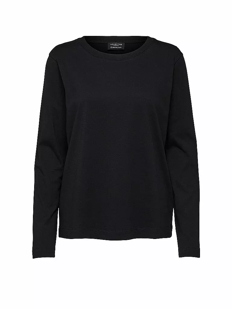 SELECTED FEMME | Langarmshirt " SLFSTANDARD " | Nero
