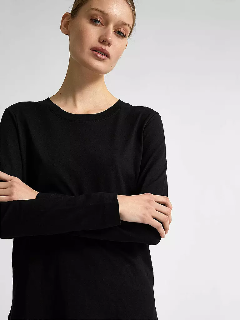 SELECTED FEMME | Langarmshirt " SLFSTANDARD " | Nero