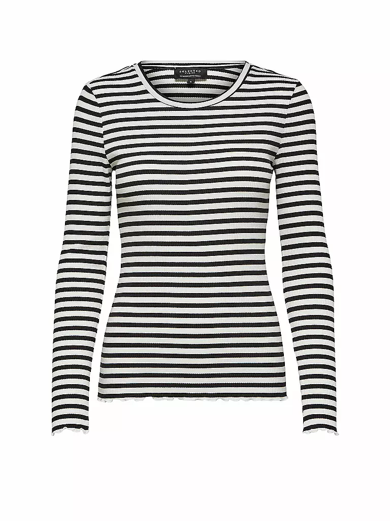 SELECTED FEMME | Langarmshirt SLFANNA | Nero