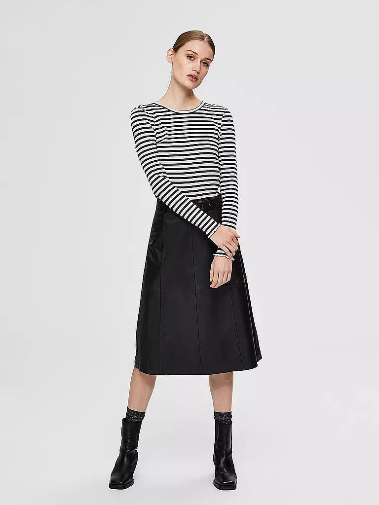 SELECTED FEMME | Langarmshirt SLFANNA | Nero