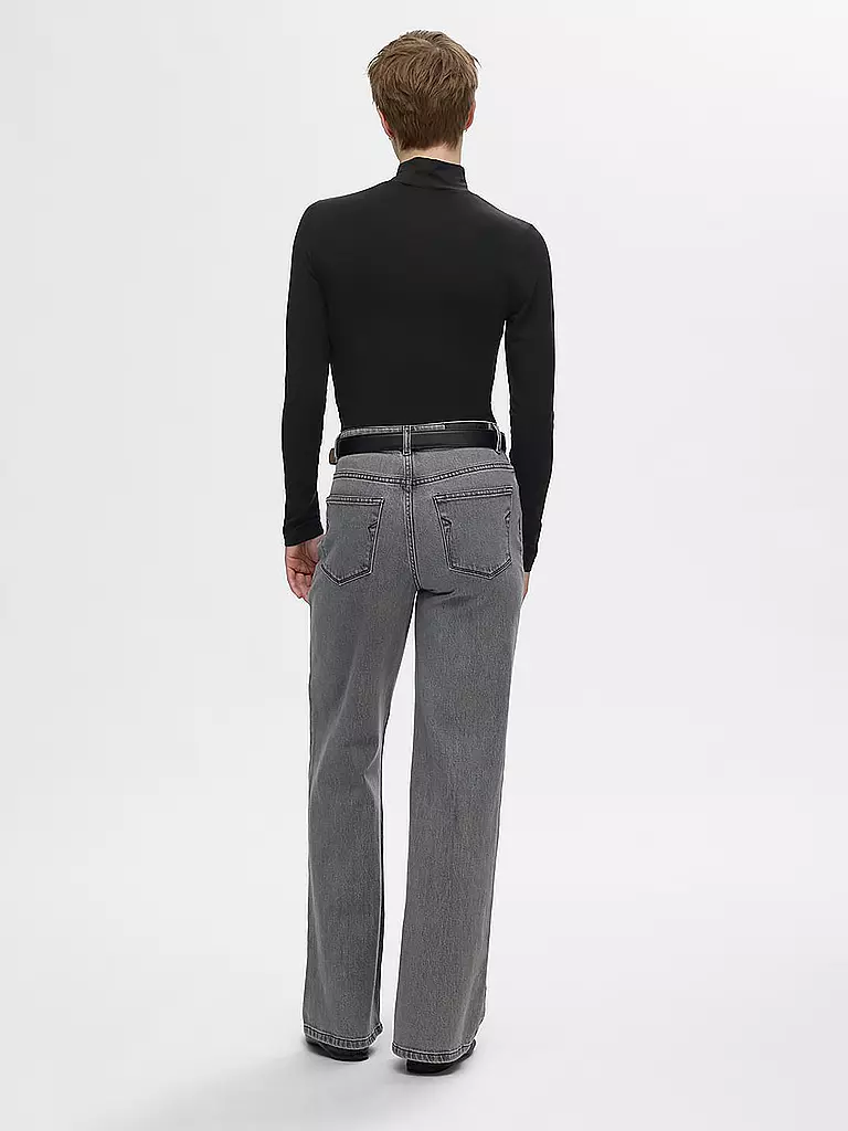 SELECTED FEMME | Langarmshirt SLFMANJA | Nero