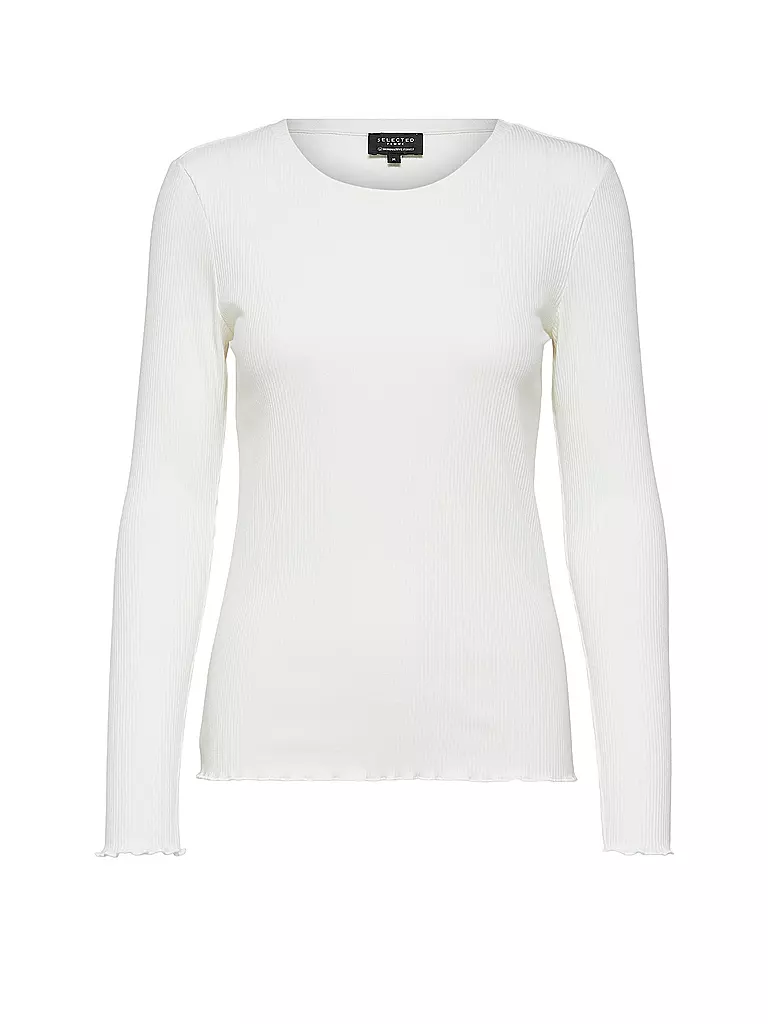 SELECTED FEMME | Maglietta a maniche lunghe SLFANNA | Bianco