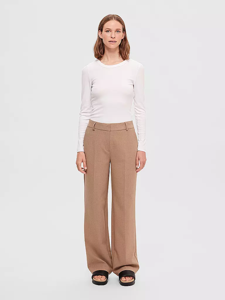 SELECTED FEMME | Maglietta a maniche lunghe SLFDIANNA | Bianco