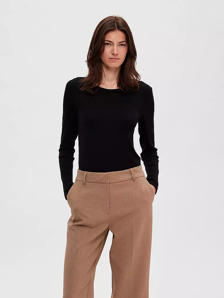 SELECTED FEMME | Maglietta a maniche lunghe SLFDIANNA | Nero