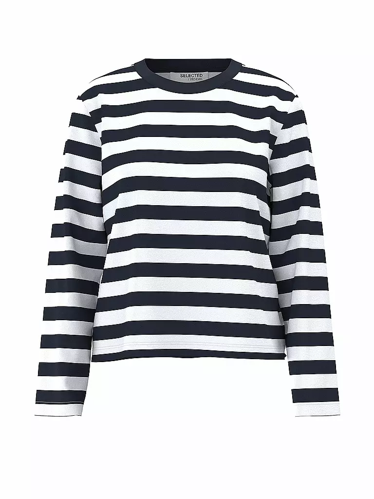 SELECTED FEMME | Maglietta a maniche lunghe SLFESSENTIAL | Blu scuro