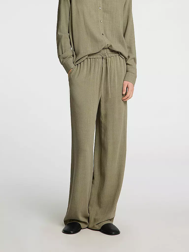 SELECTED FEMME | Marlenehose Wide Leg SLFVIVA-GULIA | 