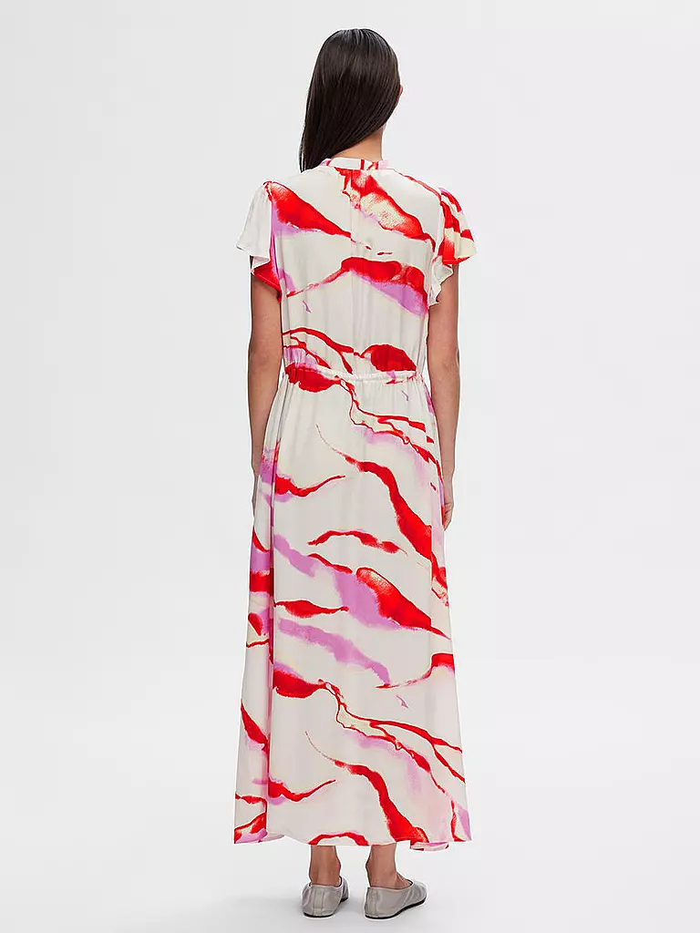 SELECTED FEMME | Midikleid SLFMARINE | Fucsia