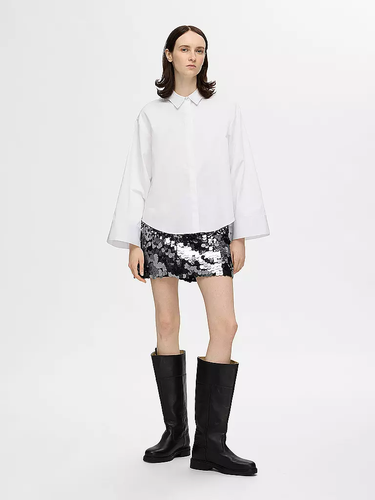 SELECTED FEMME | Mini gonna SLFTANA | Argento