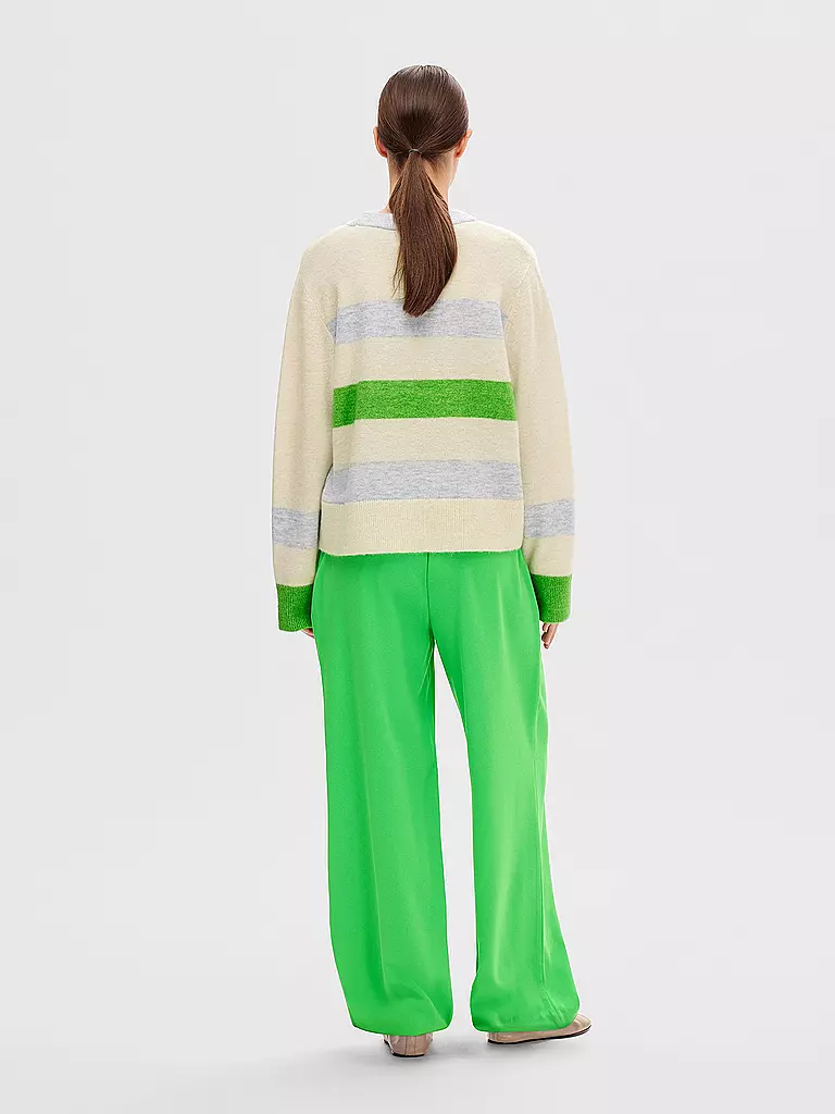 SELECTED FEMME | Pantaloni a palazzo SLFTINNI Relaxed Fit | Verde