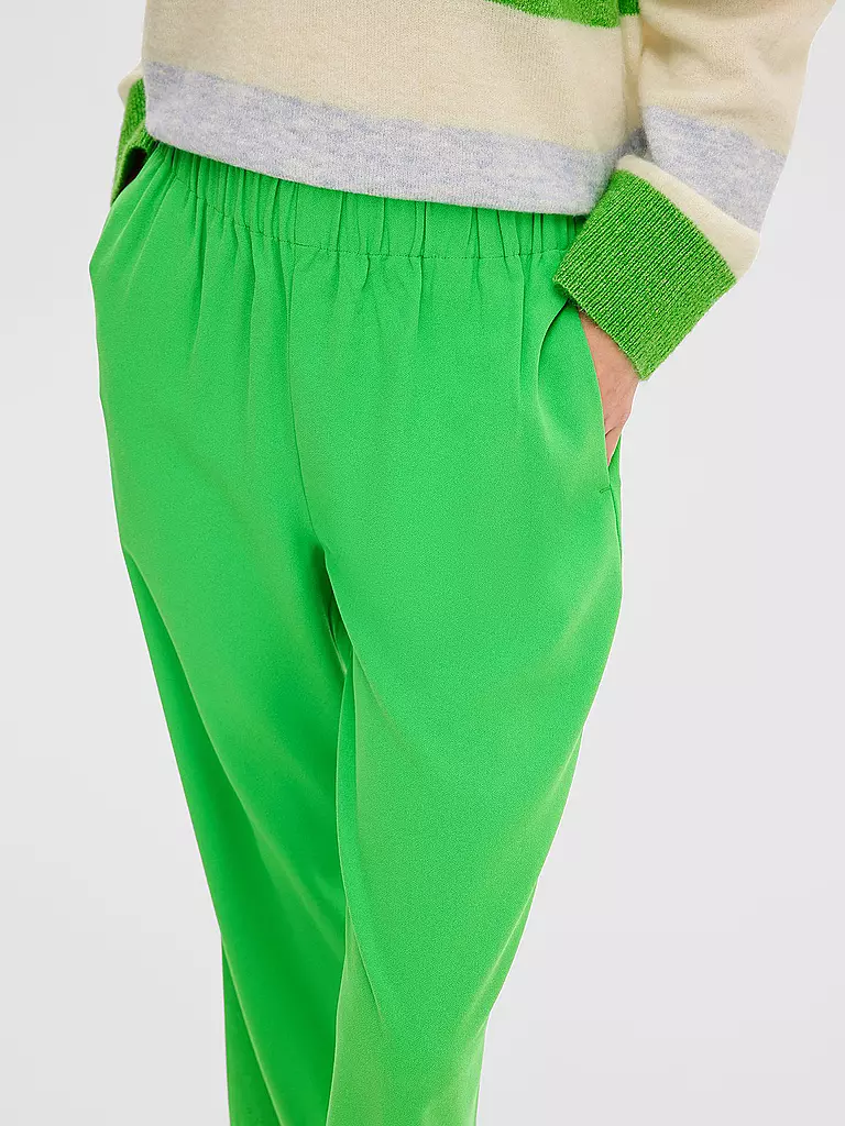 SELECTED FEMME | Pantaloni a palazzo SLFTINNI Relaxed Fit | Verde