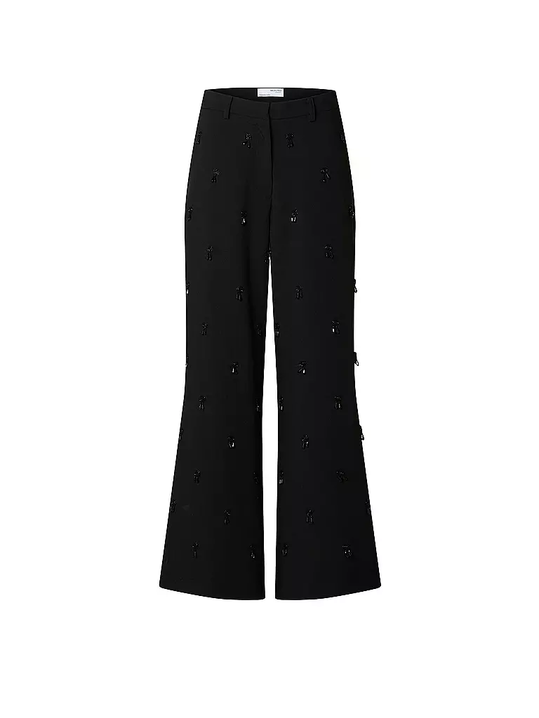 SELECTED FEMME | Pantaloni business SLFAJE | Nero