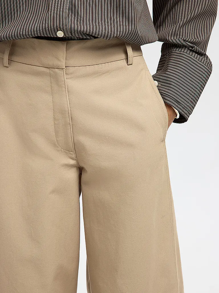 SELECTED FEMME | Pantaloni business SLFBARREL MARLA | Crema