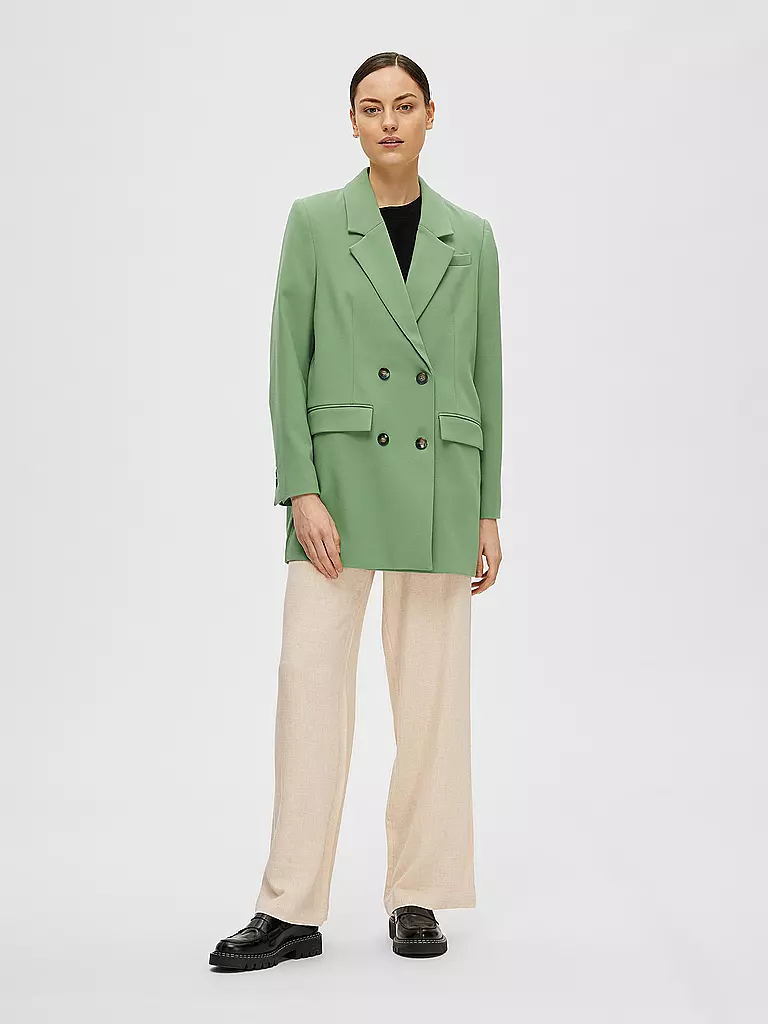 SELECTED FEMME | Pantaloni di lino Jogging Fit SLFVIVA-GULIA | Beige